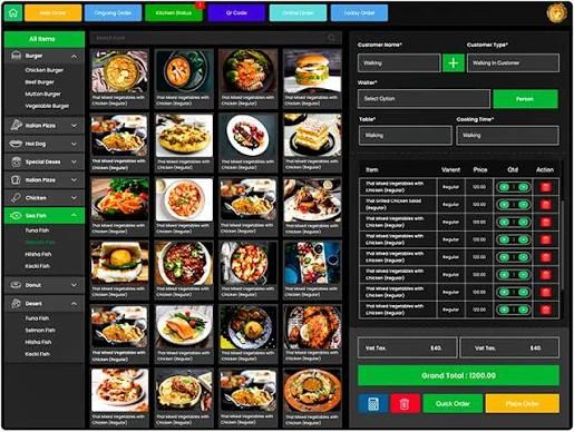 Restaurant POS and kitchen workflow setup