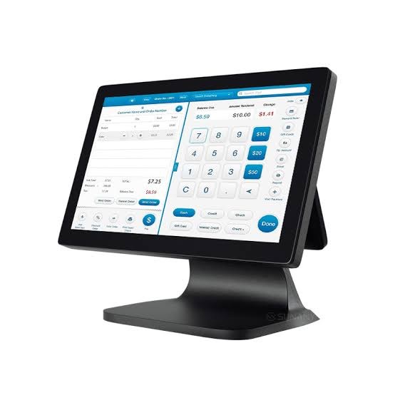Touchscreen POS terminal